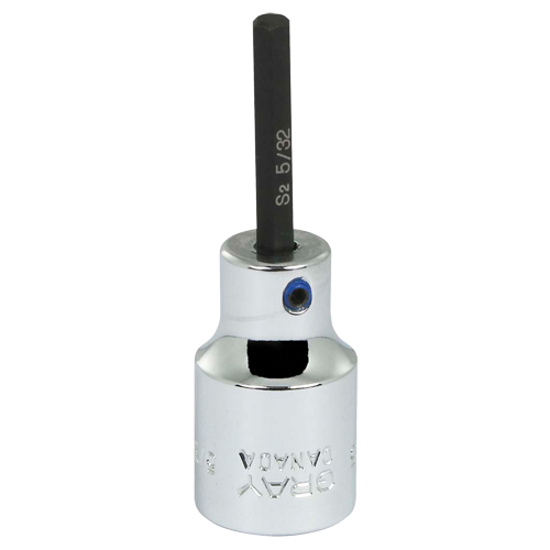 Bit Socket, 3/8" x 2-1/4" L, 3/8" Drive Equipment World