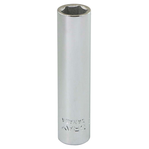 Socket, 8 mm, 1/4" Drive, 6 Points Equipment World