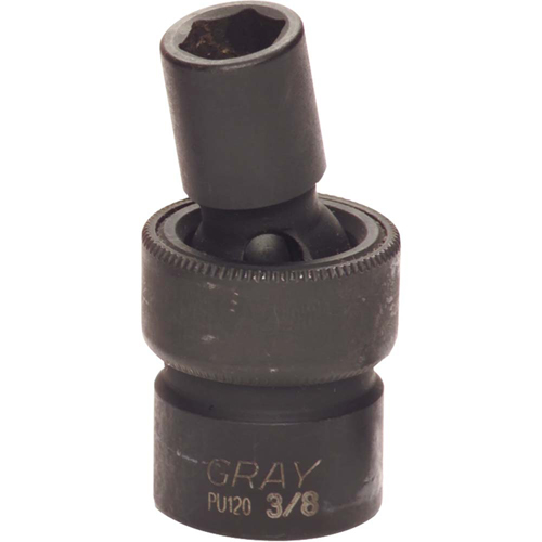 Universal Joint Socket, Impact, 3/8", 93/100" Drive, 6 Points Equipment World