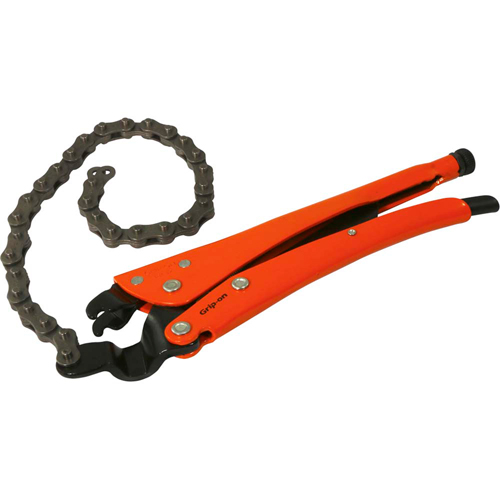 Locking Chain Clamp Pliers, 13" Length, Omnium Grip Equipment World