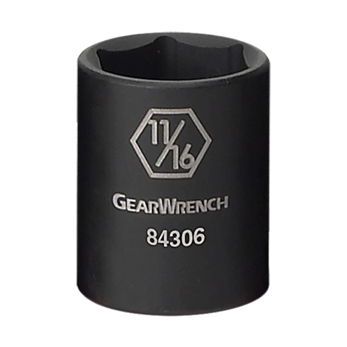 Socket, Impact, 3/4", 3/8" Drive, 6 Points Equipment World