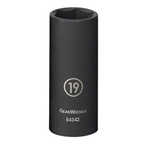 Socket, Impact, 13 mm, 3/8" Drive, 6 Points, Deep Equipment World