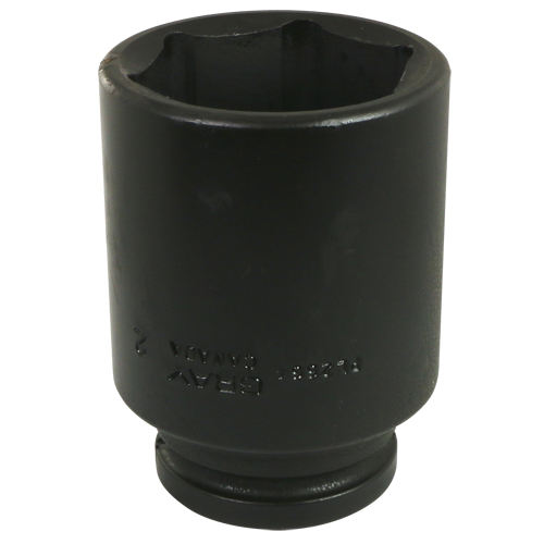 Socket, Impact, 2-1/16", 3/4" Drive, 6 Points, Deep Equipment World