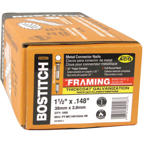 35° Angled Strapshot Metal Connector Nails Equipment World