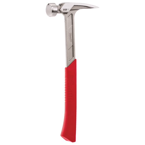 Smooth Face Framing Hammer, 22 oz., Solid Steel Handle, 15" L Equipment World