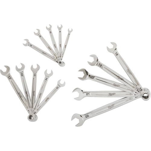 Wrench Set, Combination, 15 Pieces, Metric Equipment World