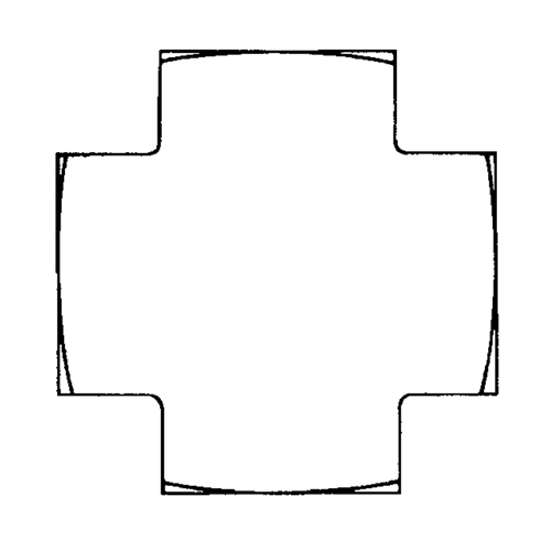 Cross 1/8" NPT Equipment World