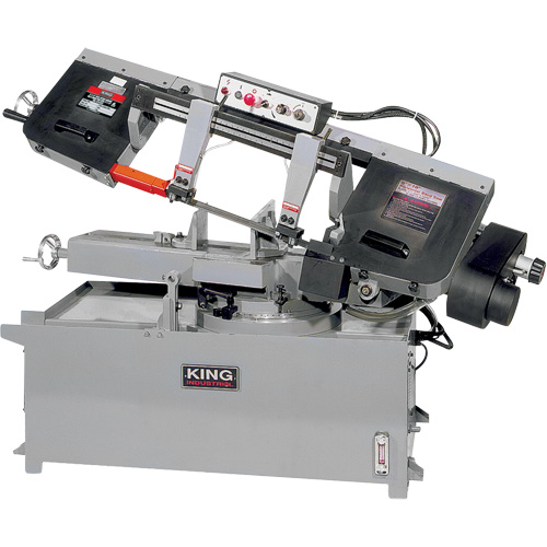 Metal Cutting Swivel Bandsaw, Horizontal, 9" x 18" Rectangular Cutting Capacity Equipment World