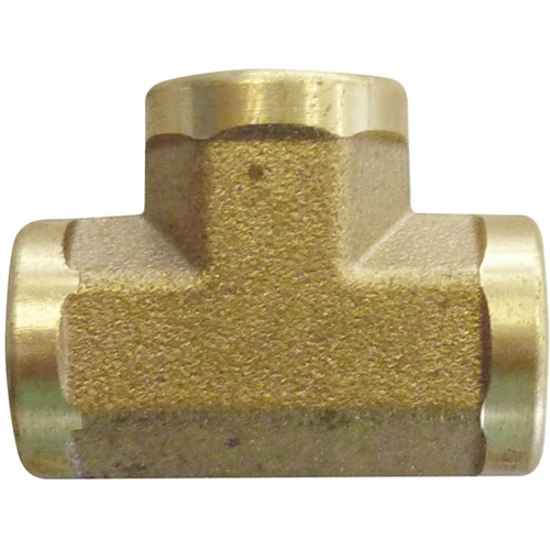Female Pipe Tees, Brass, 3/8" Equipment World