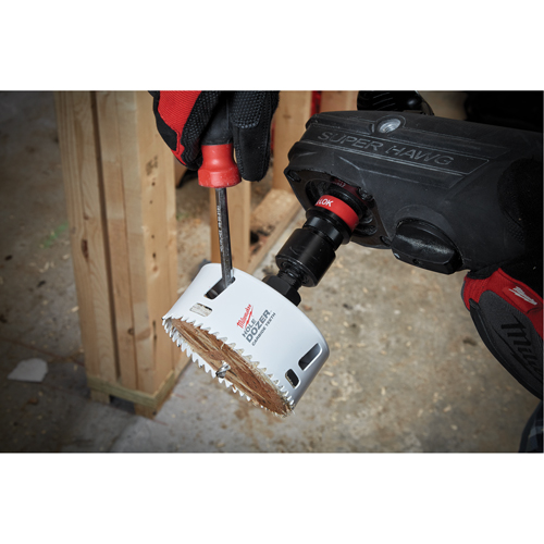 Carbide Hole Saw, 4", 1-31/50" Depth of Cut, Carbide Equipment World