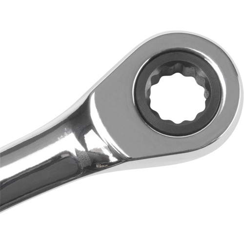 SAE Ratcheting Combination Wrench, 12 Point, 1/4", Chrome Finish Equipment World