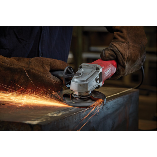 Small Angle Grinder, 4-1/2", 120 V, 11 A, 12000 RPM Equipment World