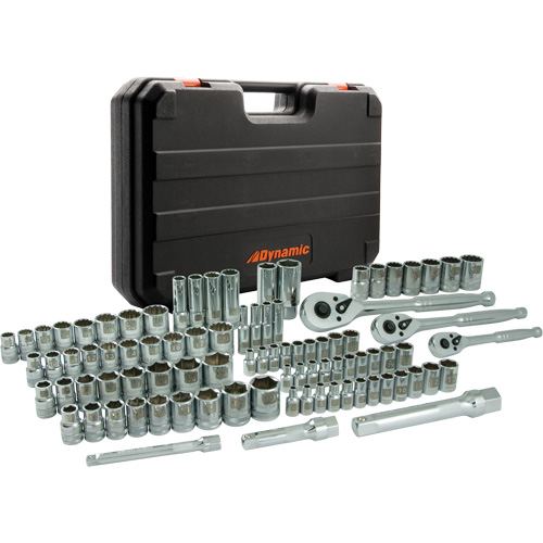 Socket Set with Accessories, 89 Pcs, Deep Equipment World