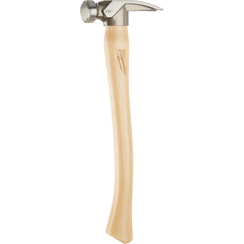 Smooth Face Framing Hammer, 19 oz., Wood Handle, 16" L Equipment World