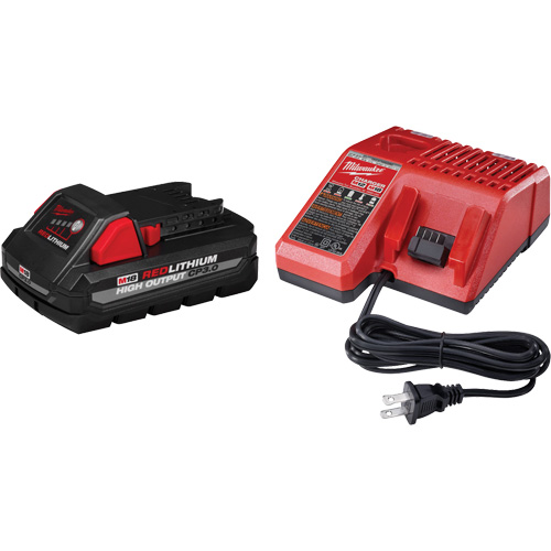M18 Redlithium High Output CP3.0 Battery Charging Kit, 18 V, Lithium-Ion Equipment World