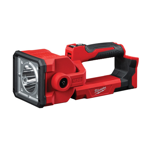 M18 Search Light, LED, 1250 Lumens, 7 Hrs. Run Time, Rechargeable Battery, Plastic Equipment World