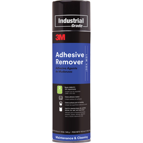Low VOC Adhesive Remover, 24 fl. oz., Aerosol Can Equipment World