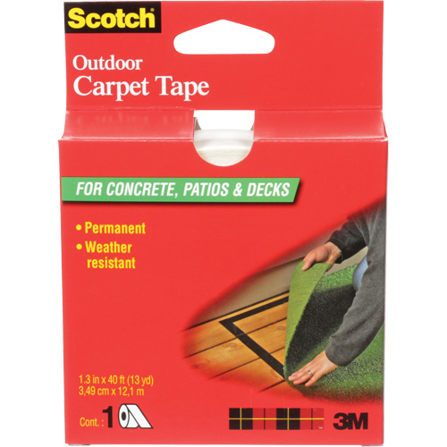 Ruban pour tapis ext&eacute;rieurs Scotch, 35 mm (1-2/5") la x 12,2 m (40') lo Equipment World