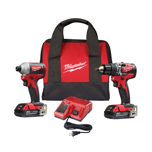 M18 2-Tool Combo Kit, Lithium-Ion, 18 V Equipment World