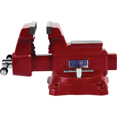 Utility HD Bench Vise, 6-1/2" Jaw Width, 4-1/4" Throat Depth Equipment World
