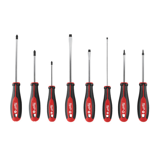 Screwdriver Set with Square Drive, 8 Pcs., Magnetic Equipment World