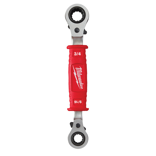 Lineman's 4-in-1 Insulated Ratcheting Box Wrench Equipment World