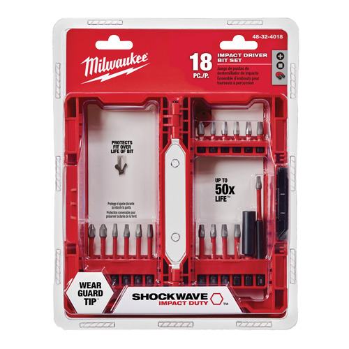 Jeu d'embouts pour cl&eacute; &agrave; chocs Shockwave Equipment World