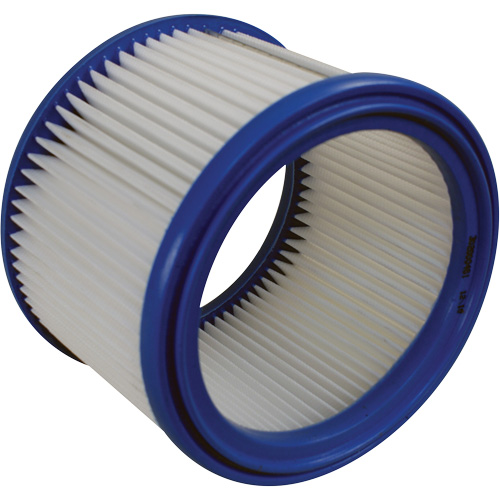 Vacuum Filter, Cartridge/Hepa, Fits 1 US gal. Equipment World