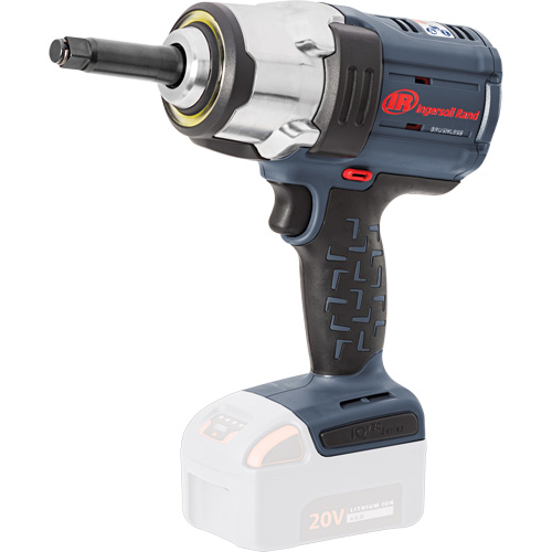 IQv20 Cordless Impact Wrench Kit with 2" Anvil Extension, 20 V, 1/2" Socket Equipment World