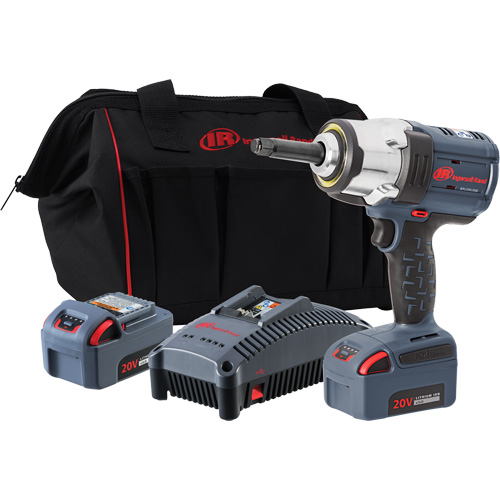 Cl&eacute; &agrave; percussion sans fil IQv20 avec n&eacute;cessaire de rallonge 2" Anvil, 20 V, Mandrin 1/2" Equipment World