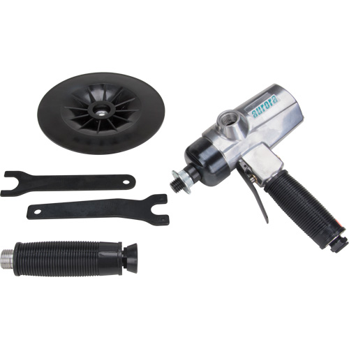 Vertical Sander, 7" Dia., 1/4" NPTF Inlet, 4500 RPM Equipment World