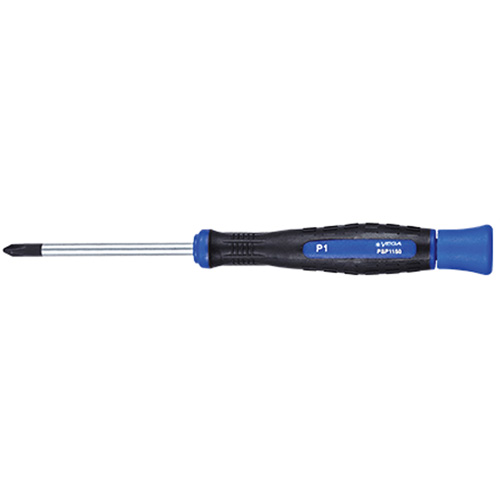 Phillips Precision Screwdriver, #0, 5-1/2" L, Cushion Grip Handle Equipment World