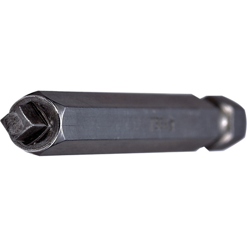 Embout deux-pi&egrave;ces pour la construction pour outil &eacute;lectrique, Carr&eacute;e, Embout #1, Prise 1/4", Longueur 3-1/2" Equipment World