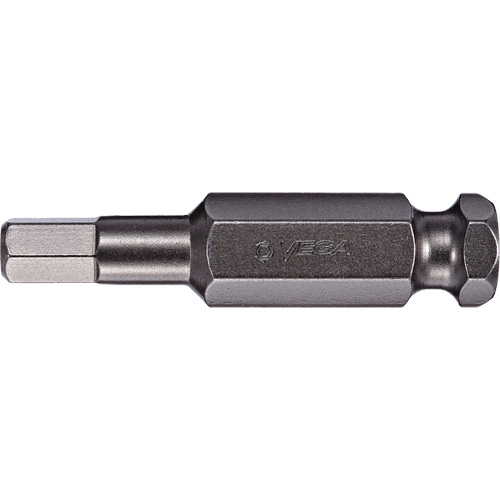 Power Bit, Hex, 1/2" Tip, 7/16" Drive Size, 2" Length Equipment World