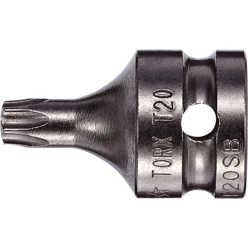 Socket Bit, Torx&reg; Tamper, 8 x 3/4" L, 1/4" Drive Equipment World