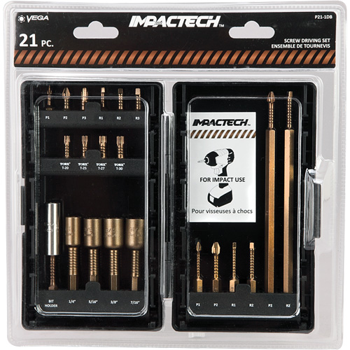 Impactech&reg; Driver Bit Set Equipment World