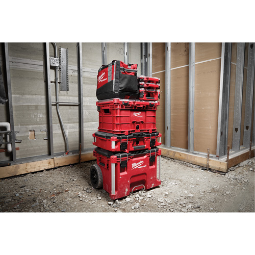 Packout Crate, 15-2/5" x 18-3/5" x 9-9/10", Red Equipment World