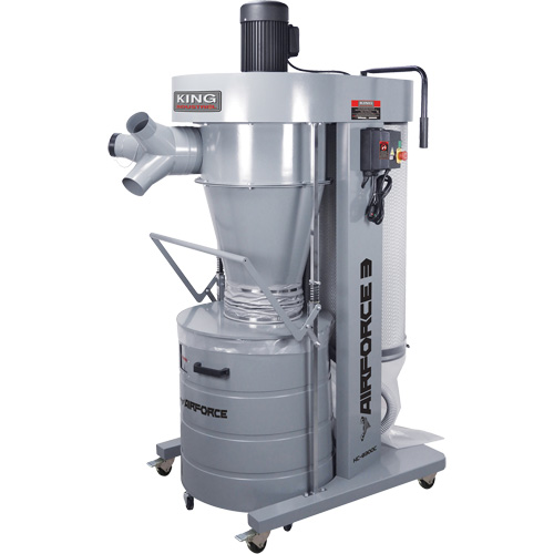 Cyclone Dust Collector, 32" x 40" x 82" Equipment World