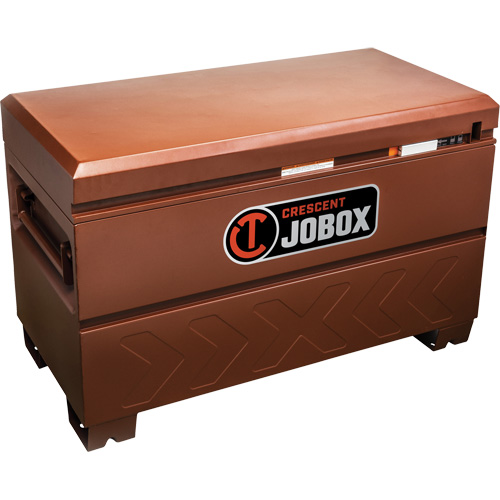 Site-Vault Chest, 48" x 24" x 30-3/4", Steel, Orange Equipment World