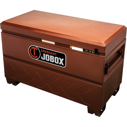 Site-Vault Chest, 48" x 24" x 30-3/4", Steel, Orange Equipment World