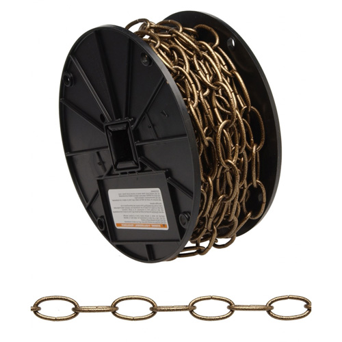 Decorator Chain, Carbon Steel, #10 x 60' (18.3 m) L, 35 lbs. (0.0175 tons) Load Capacity Equipment World