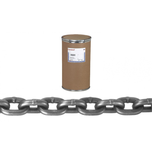 System 8 Cam-Alloy Chain, Alloy Steel, 1-1/4" x 60' (18.3 m) L, Grade 80, 72300 lbs. (36.15 tons) Load Capacity Equipment World