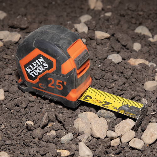 Magnetic Double-Hook Tape Measure, 25', Imperial Graduations Equipment World