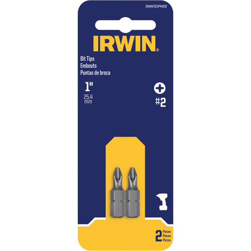 Insert Bits, Phillips, #2, 1/4" Drive Equipment World