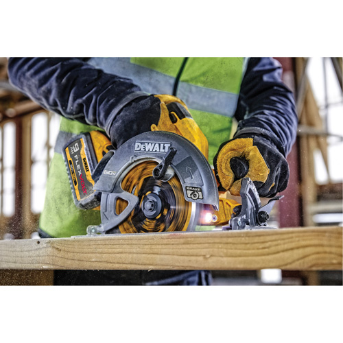 Flexvolt&reg; Max** Cordless Circular Saw with Electric Brake Kit, 7-1/4", 60 V Equipment World
