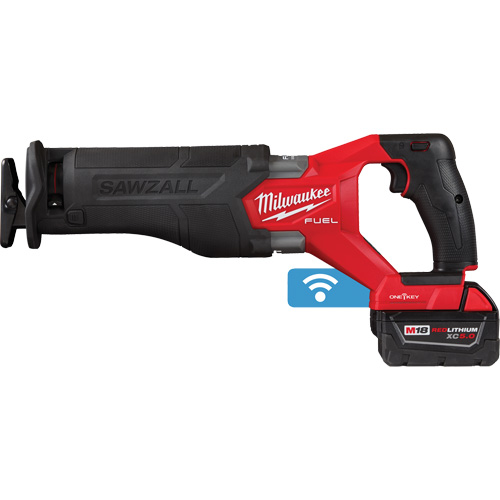 M18 Fuel Sawzall&reg; Reciprocating Saw Kit, 18 V, Lithium-Ion Battery, 3000 SPM Equipment World