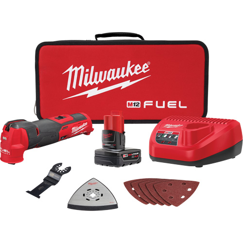 M12 Fuel Oscillating Multi-Tool Kit, 12 V, Lithium-Ion Equipment World