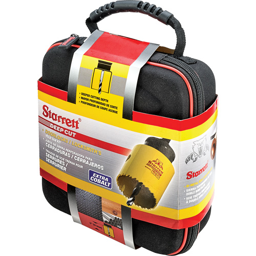 Deep Cut Hole Saw Kit, 9 Pieces Equipment World