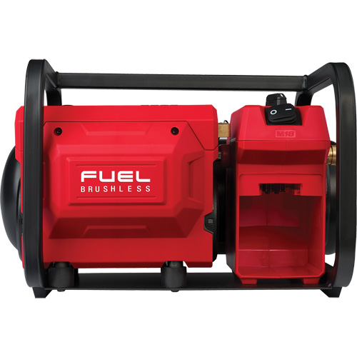 M18 Fuel Compact Quiet Compressor, Electric, 2 Gal. (2.4 US Gal), 135 PSI, 18/1 V Equipment World