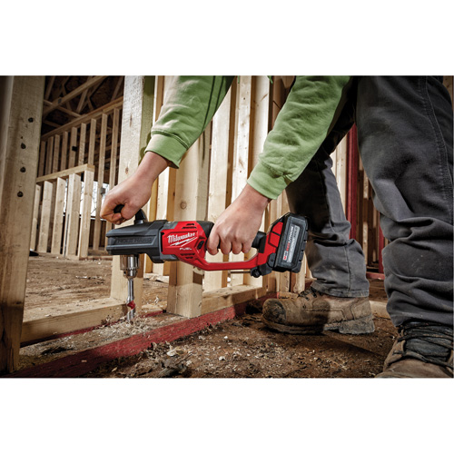 M18 Fuel Hole Hawg&reg; Right Angle Drill (Tool Only), 18 V, 1/2" Chuck, Lithium-Ion Equipment World